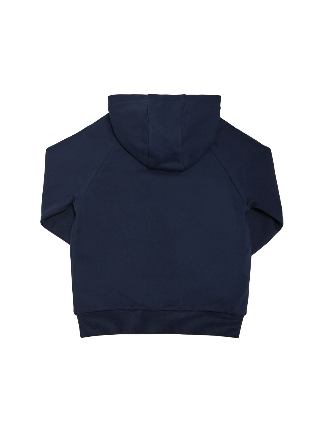Shop Kenzo Cotton Sweatshirt Hoodie In Dark Blue