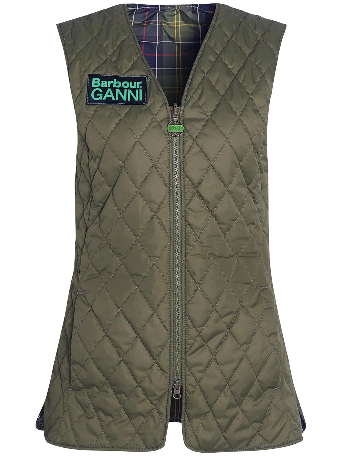 Image of Barbour X Ganni Quilted Betty Liner Vest