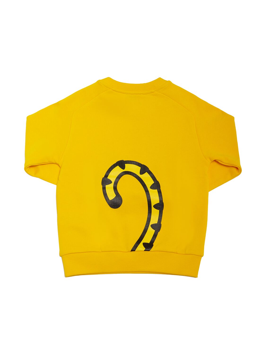 Shop Kenzo Cotton Crewneck Sweatshirt In Yellow