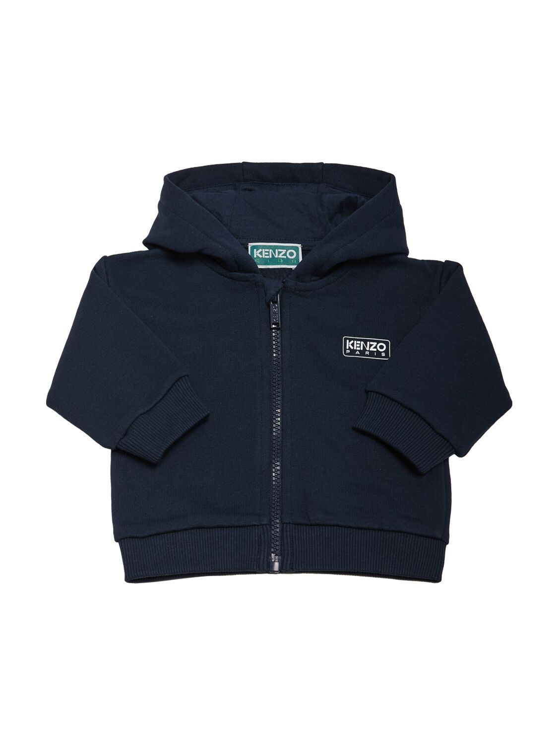 Shop Kenzo Cotton Sweatshirt & Sweatpants In Navy