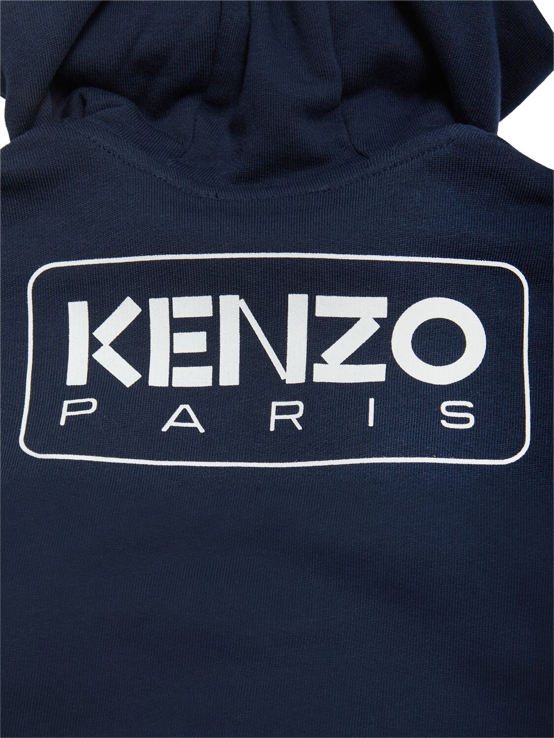 Shop Kenzo Cotton Sweatshirt & Sweatpants In Navy