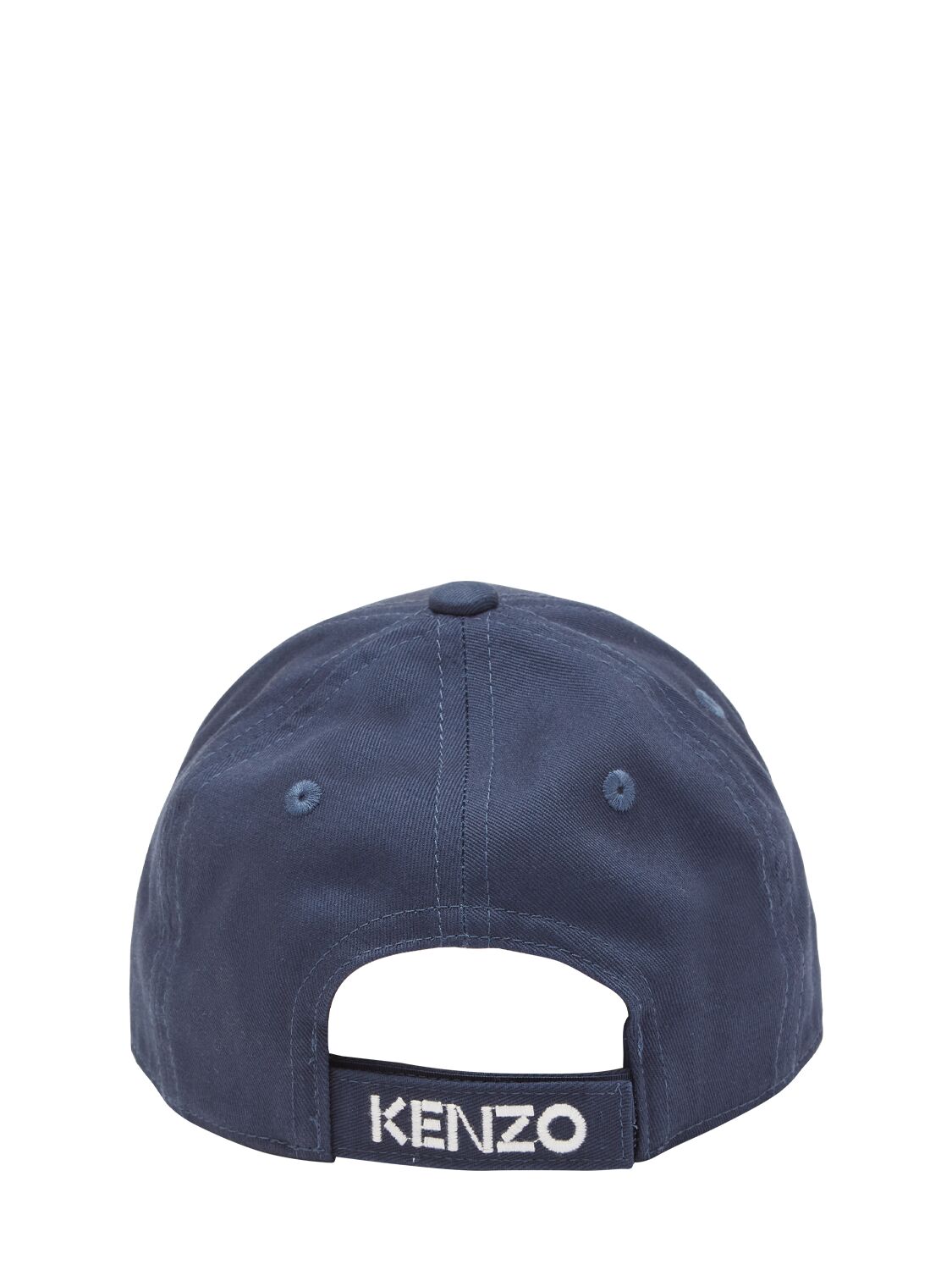 Shop Kenzo Cotton Twill Baseball Hat In Navy