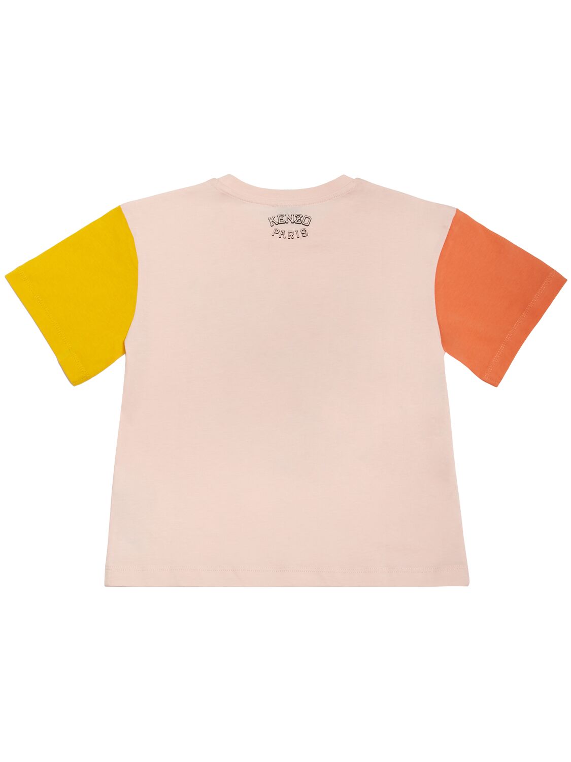 Shop Kenzo Cotton Jersey T-shirt In Pink