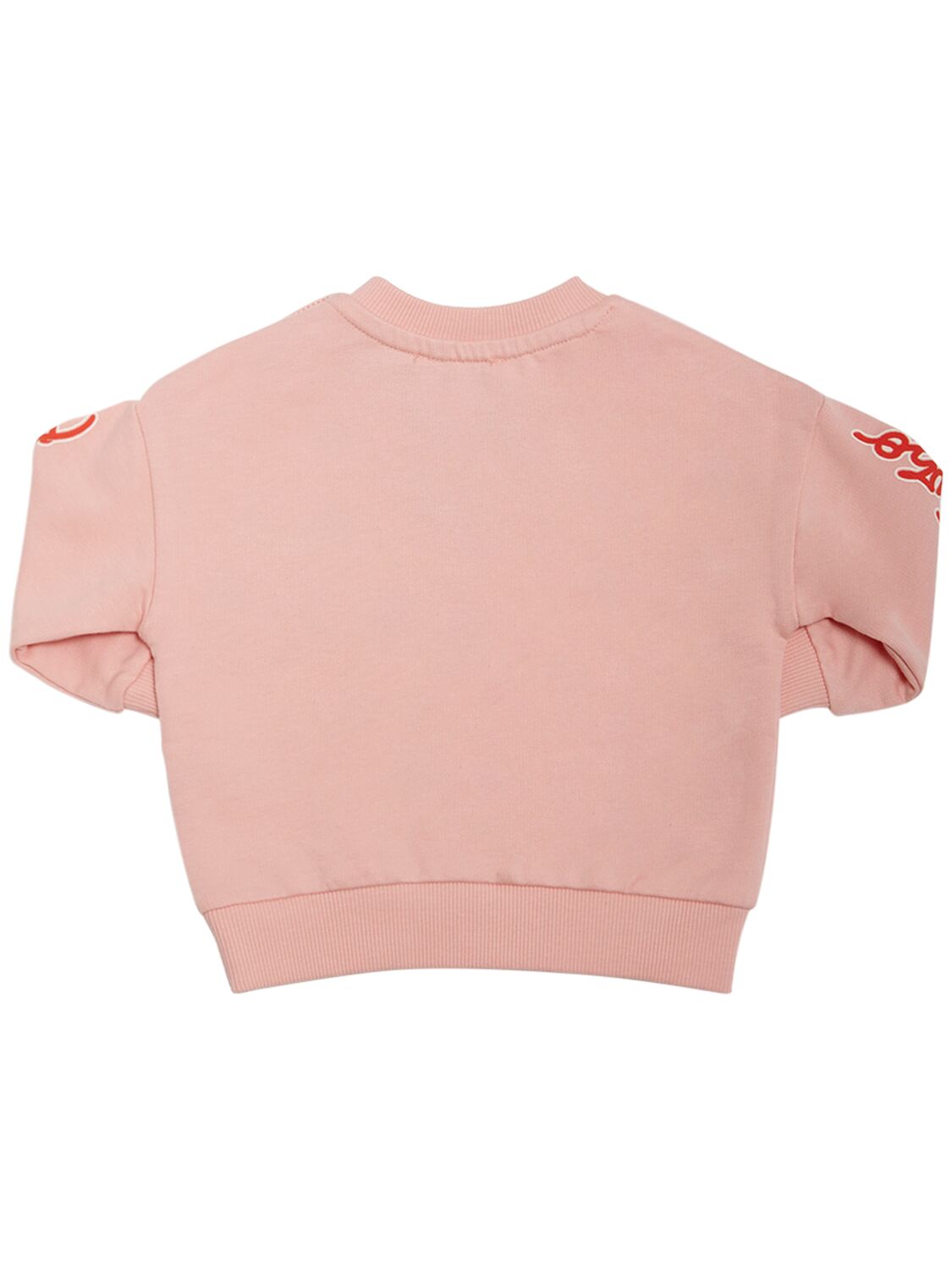 Shop Kenzo Light Cotton Sweatshirt In Pink