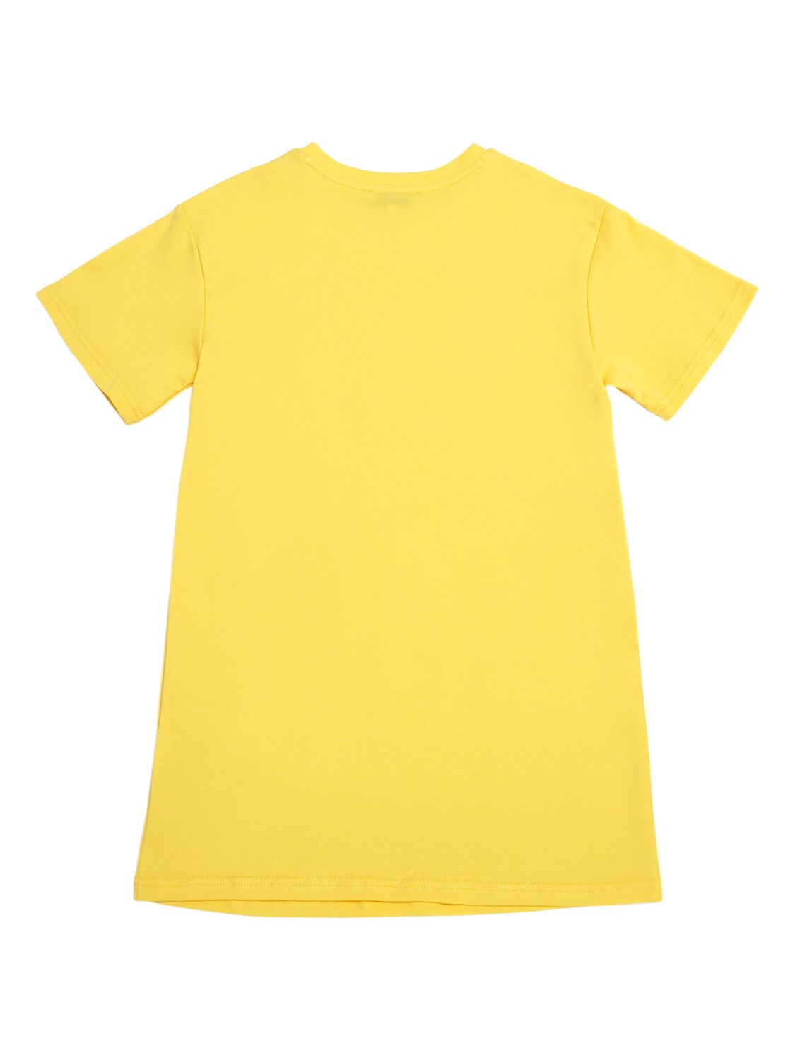 Shop Marc Jacobs Cotton Jersey Interlock Dress In Yellow