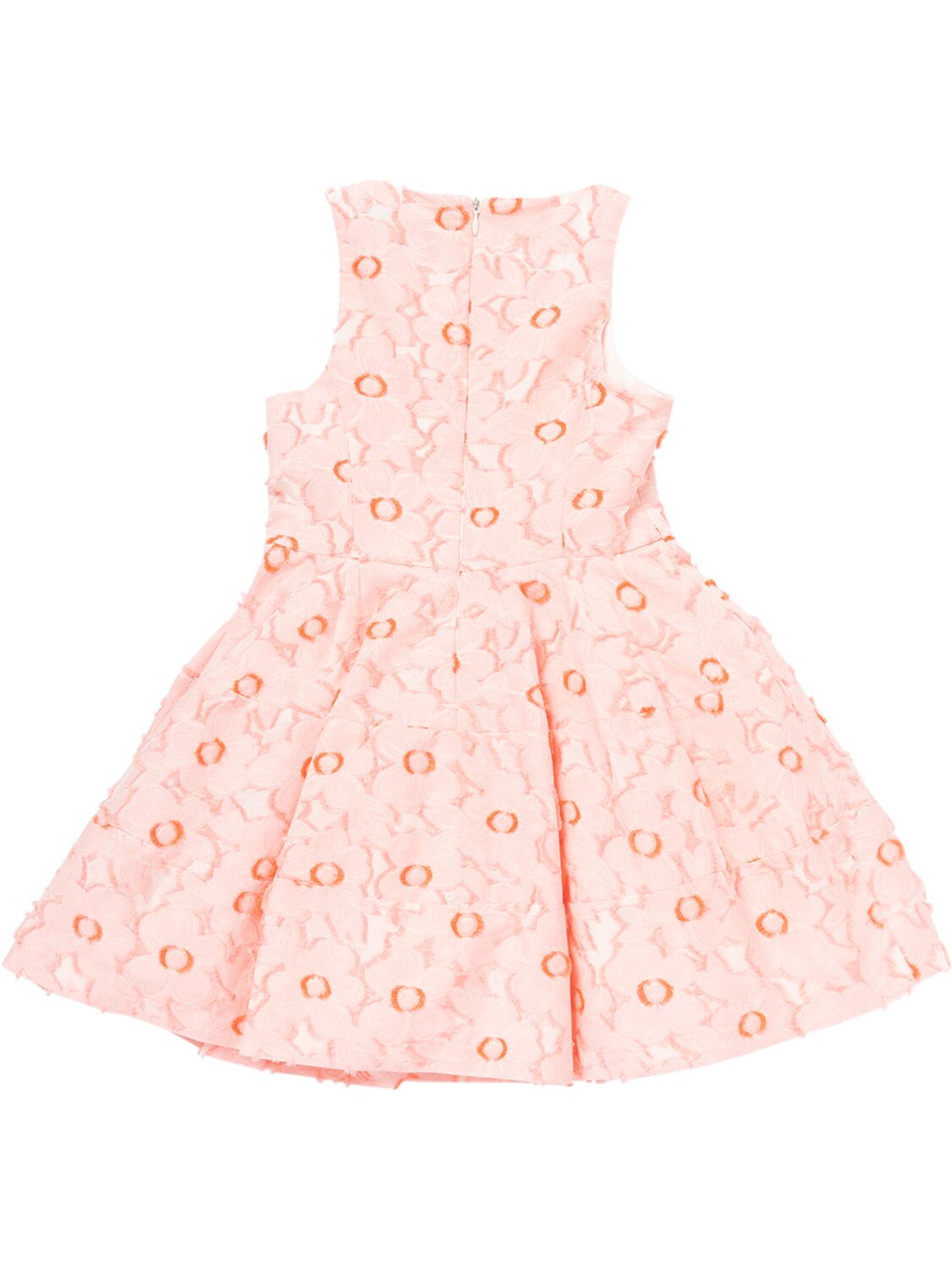 Shop Simonetta Fil Coupé Woven Dress In Pink