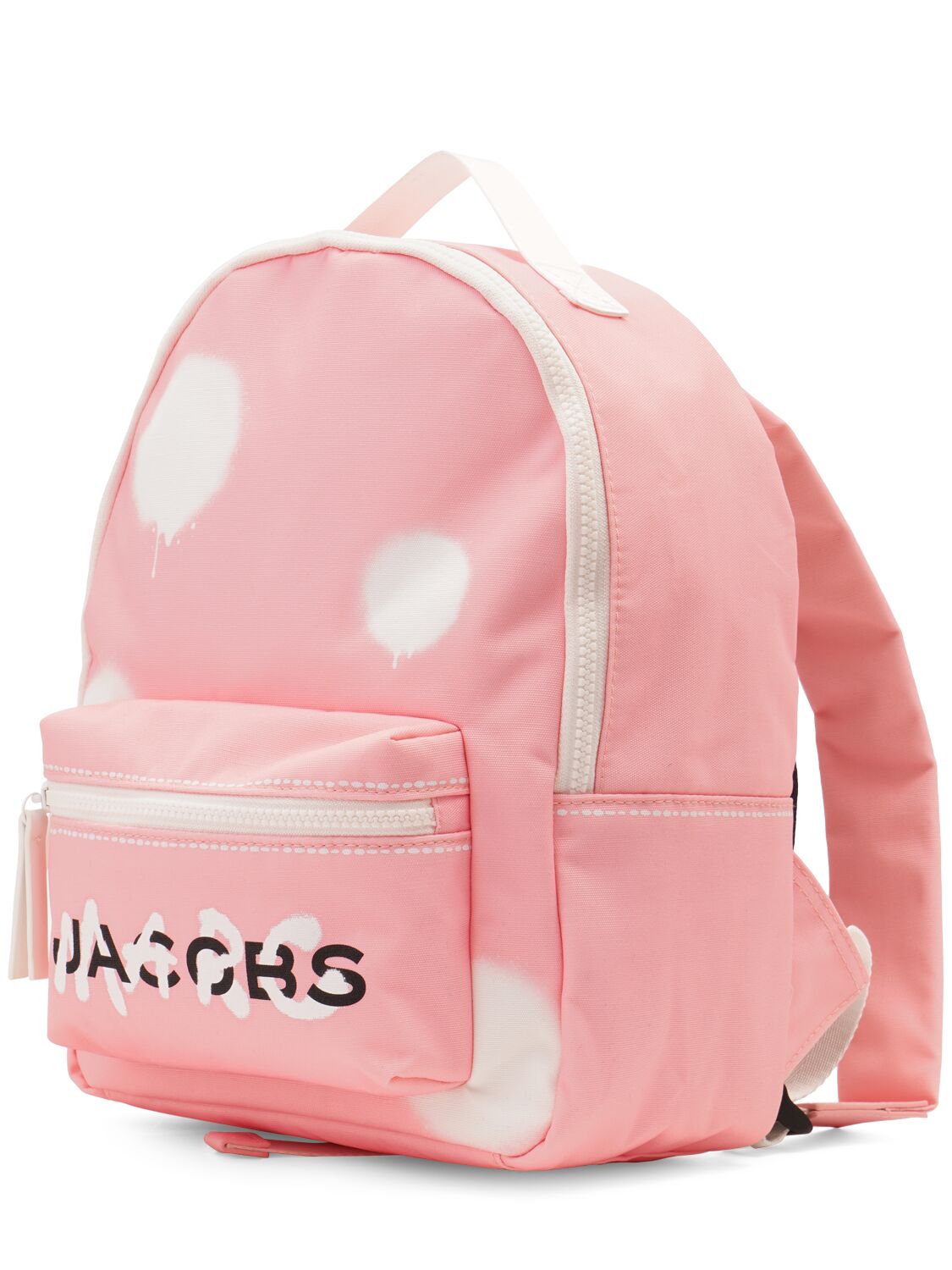 Shop Marc Jacobs Printed Nylon Canvas Backpack In Pink