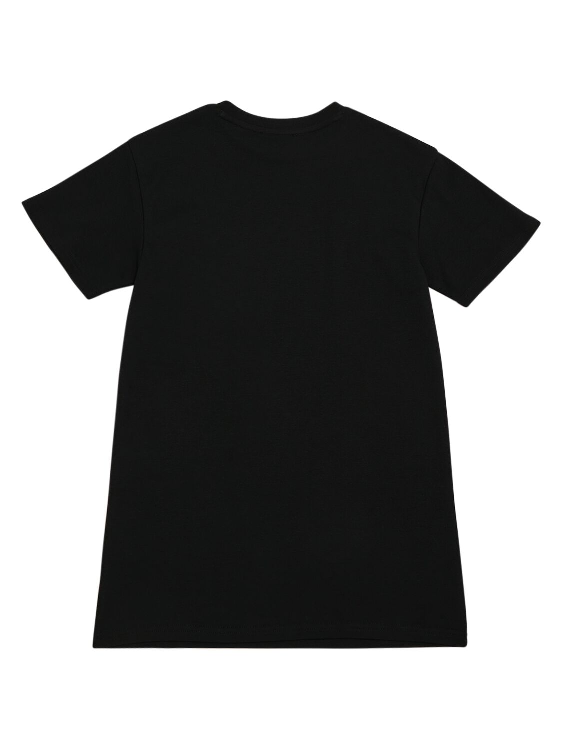 Shop Marc Jacobs Cotton Jersey Interlock Dress In Black