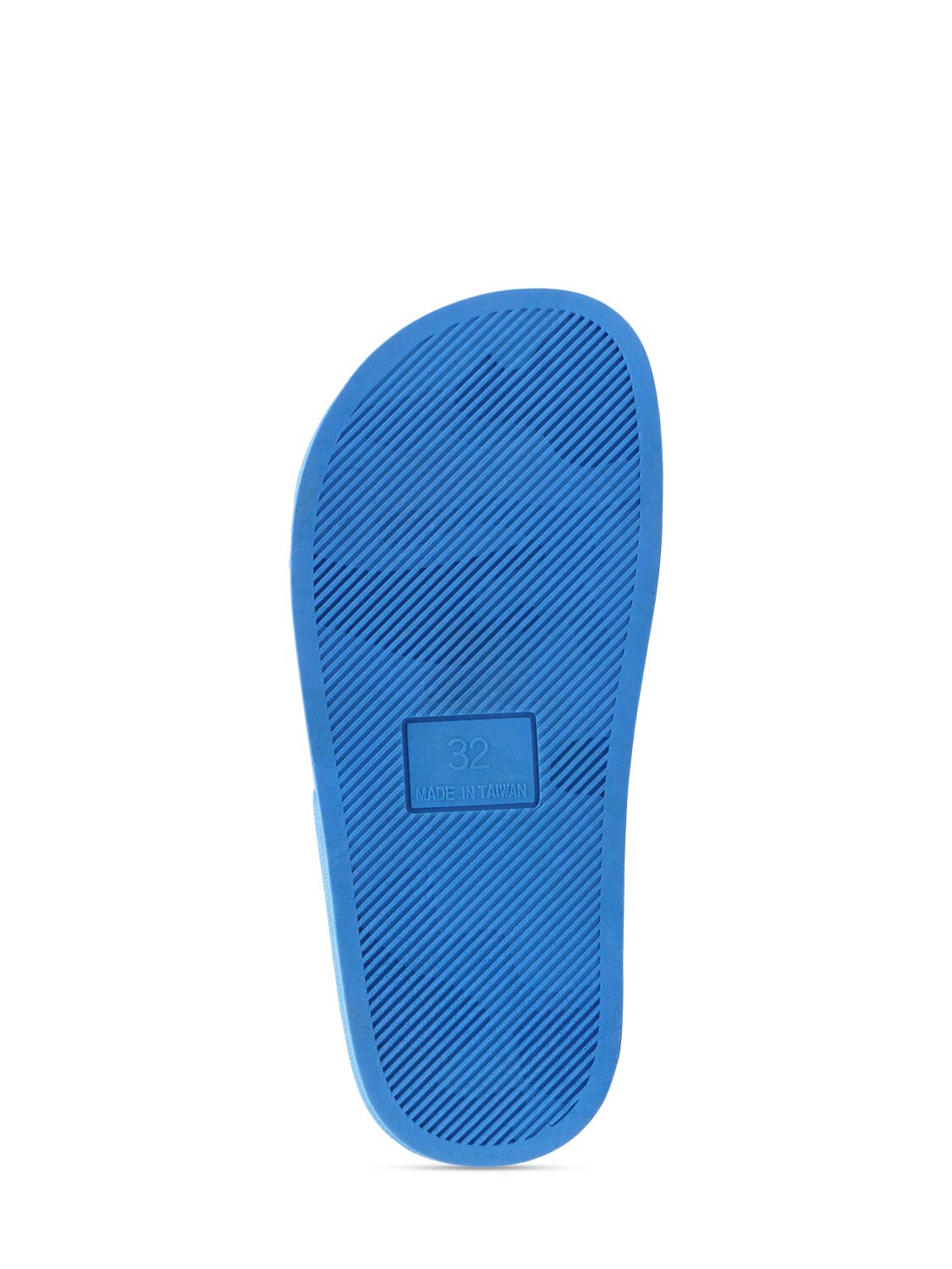 Shop Marc Jacobs Monochromatic Rubber Slides In 블루 로얄