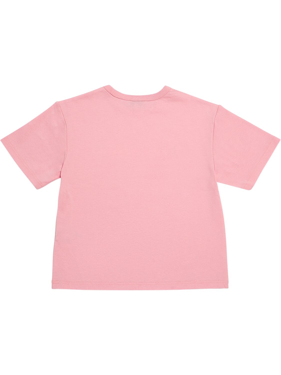Shop Marc Jacobs Cotton Jersey T-shirt In 핑크