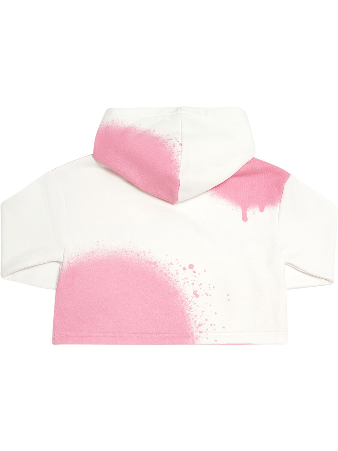 Shop Marc Jacobs Cotton Blend Terry Sweatshirt In White