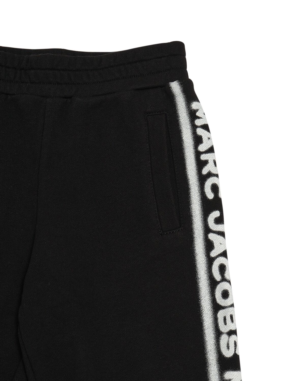 Shop Marc Jacobs Cotton Sweatpants In Black