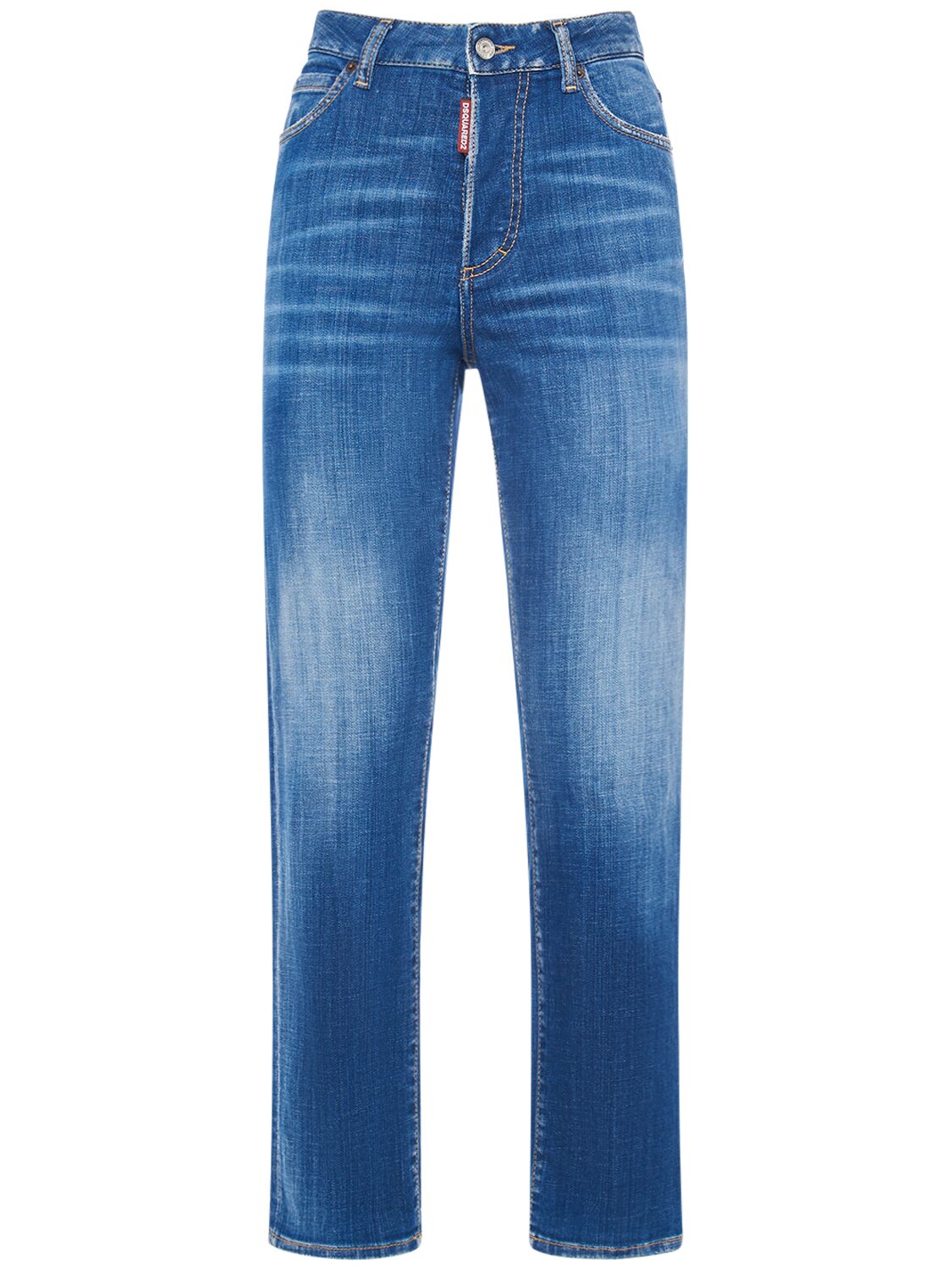 Dsquared2 Icon Cool Girl Midrise Skinny Jeans In Blue