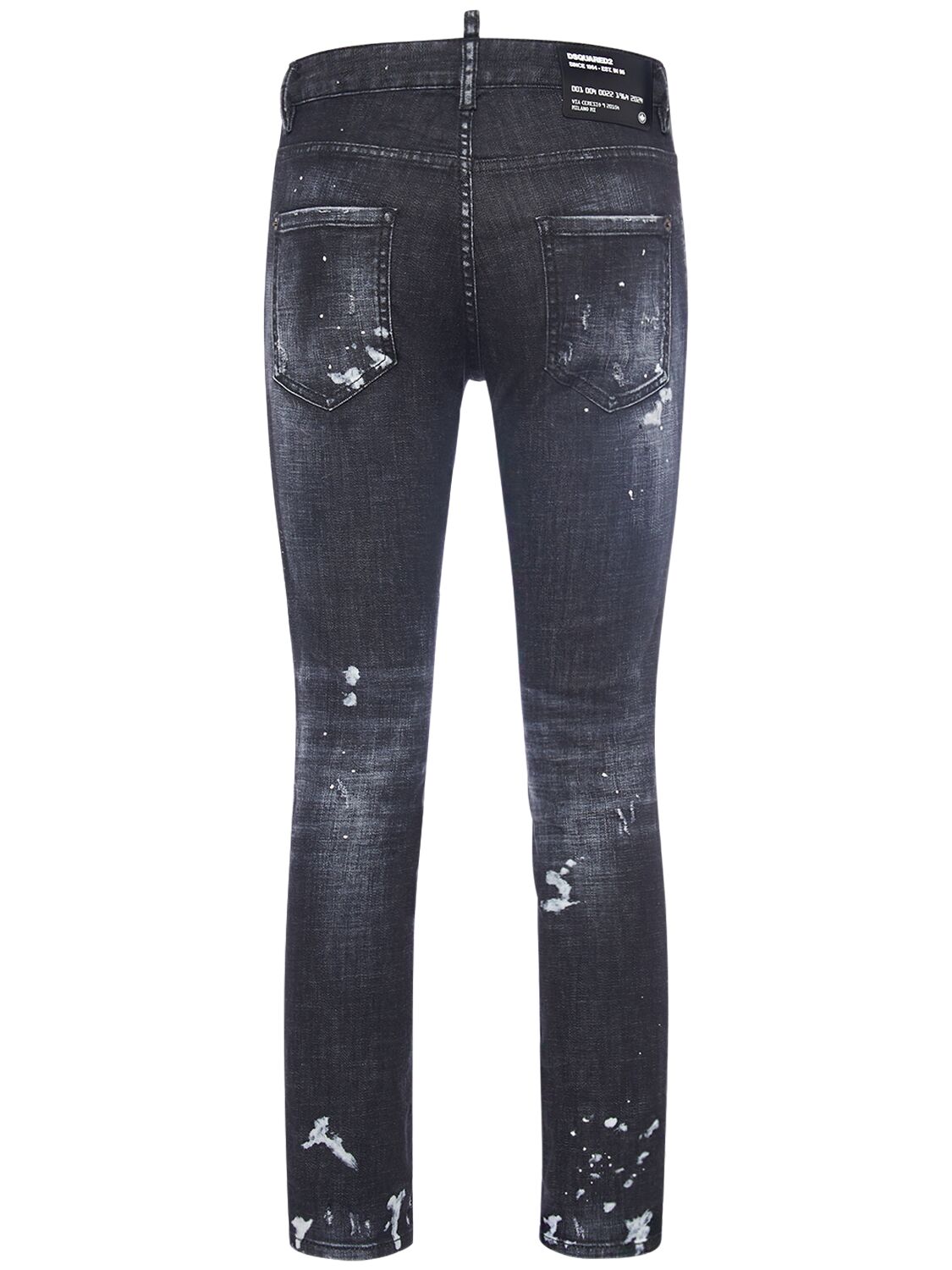 Shop Dsquared2 Cool Girl Distressed Skinny Jeans In Black