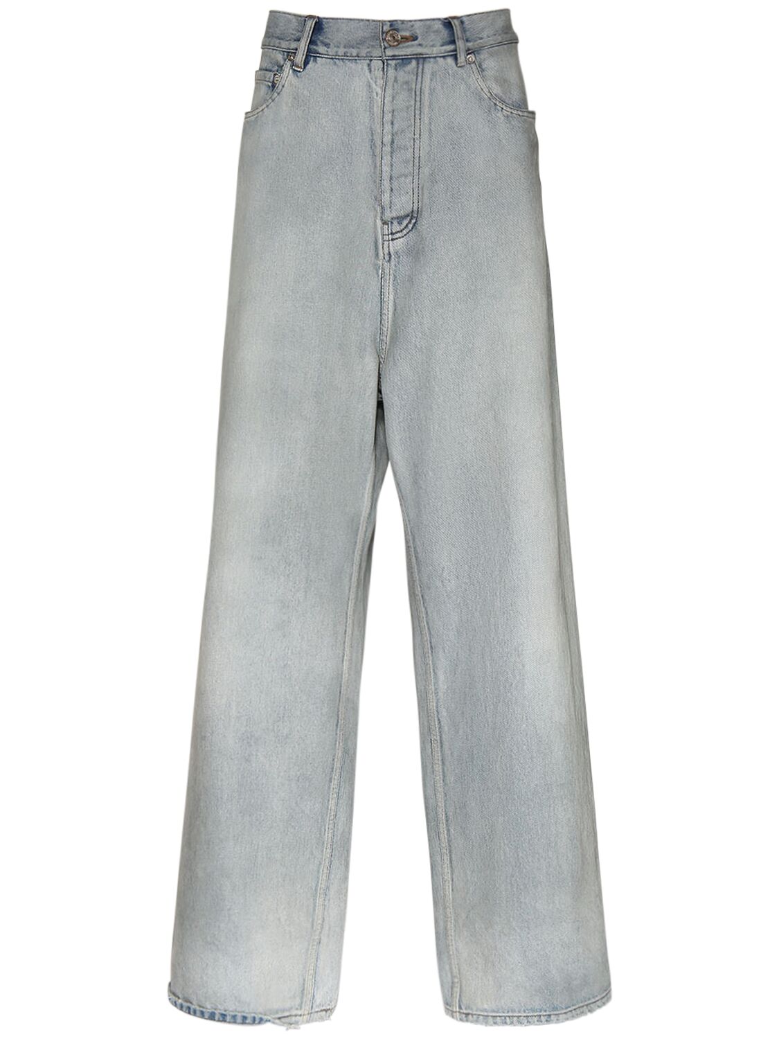 Image of Cotton Flared Jeans