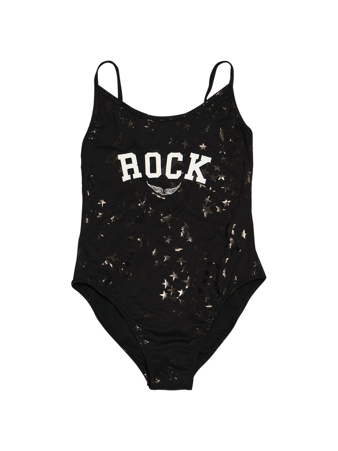 Shop Zadig & Voltaire Recycled Tech One Piece Swimsuit In Black