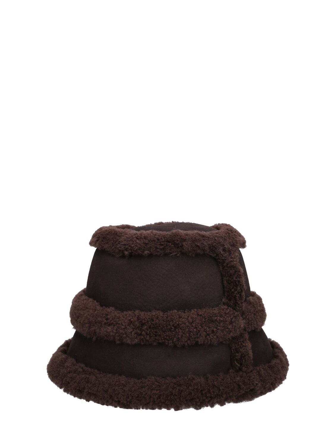 Shop Jacquemus Le Bob Doux Bucket Hat In Dark Brown