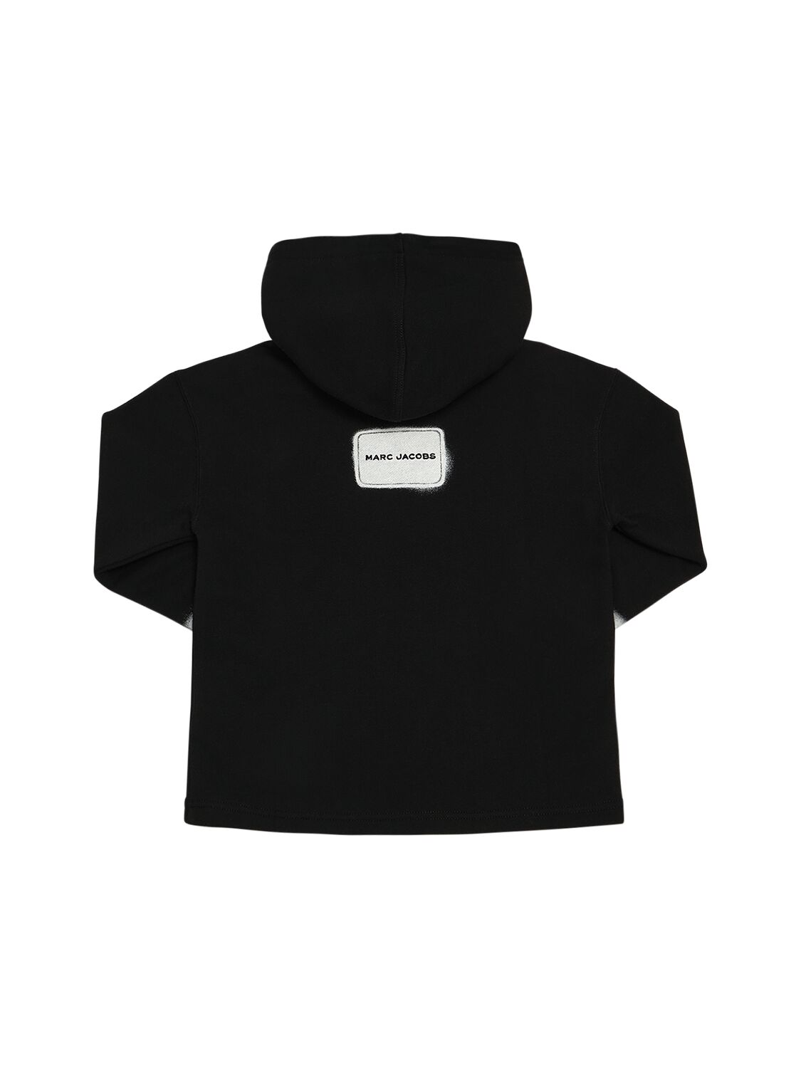 Shop Marc Jacobs Cotton Hoodie In Black