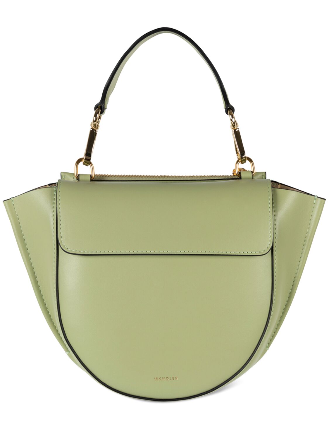 Image of Mini Hortensia Leather Top Handle Bag
