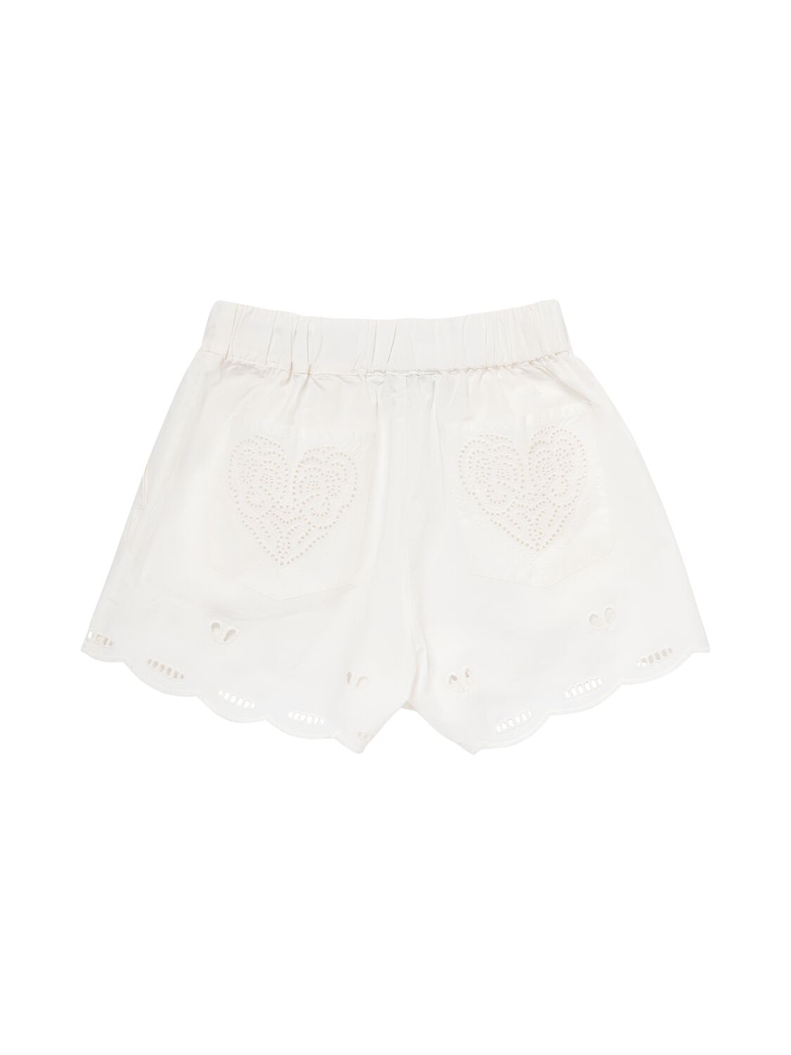 STELLA MCCARTNEY COTTON POPLIN SHORTS 