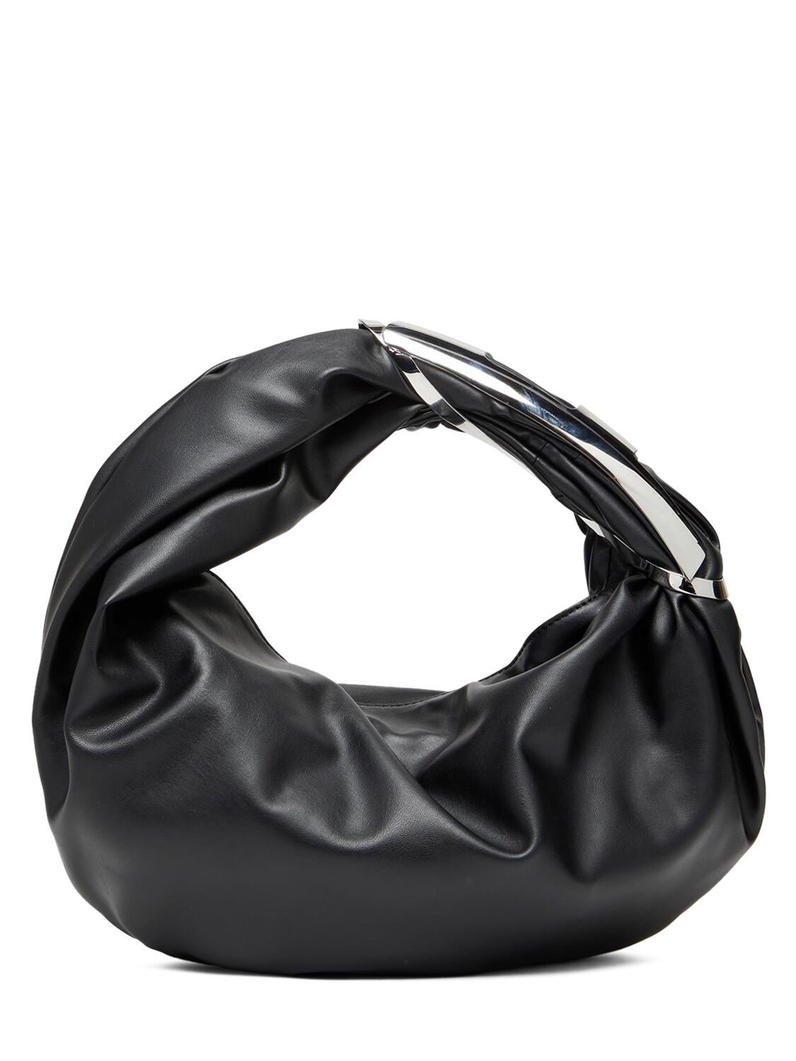 Shop Diesel Small Grab-d Hobo Shoulder Bag In Black