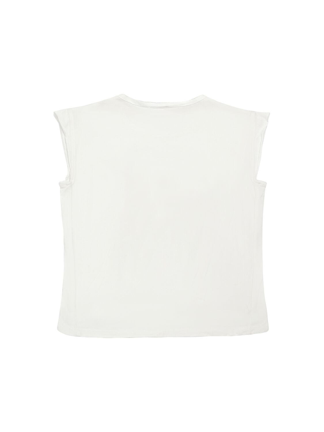 Shop Zadig & Voltaire Embellished Garment Dyed Cotton T-shirt In White