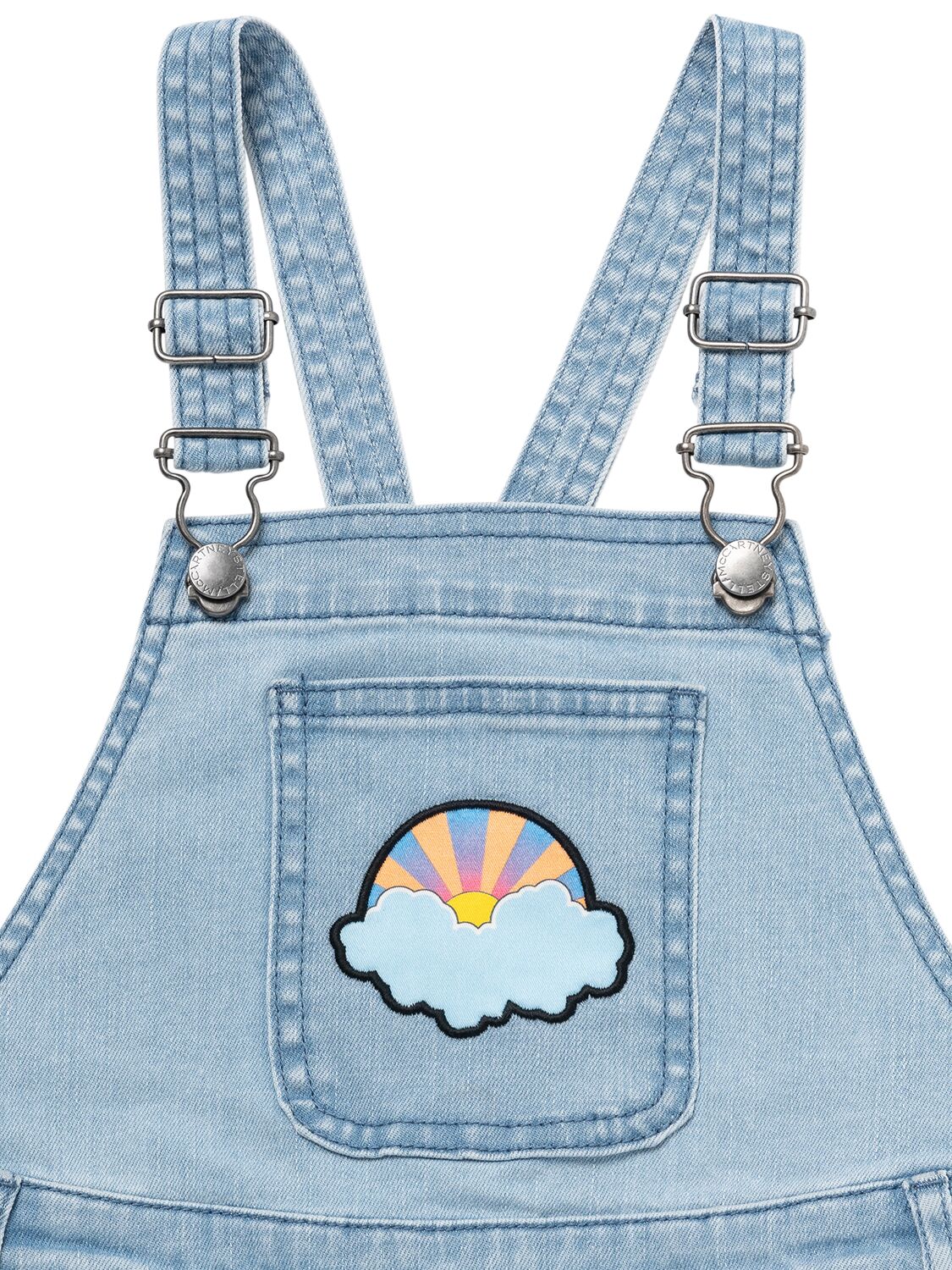 STELLA MCCARTNEY COTTON DENIM OVERALLS 