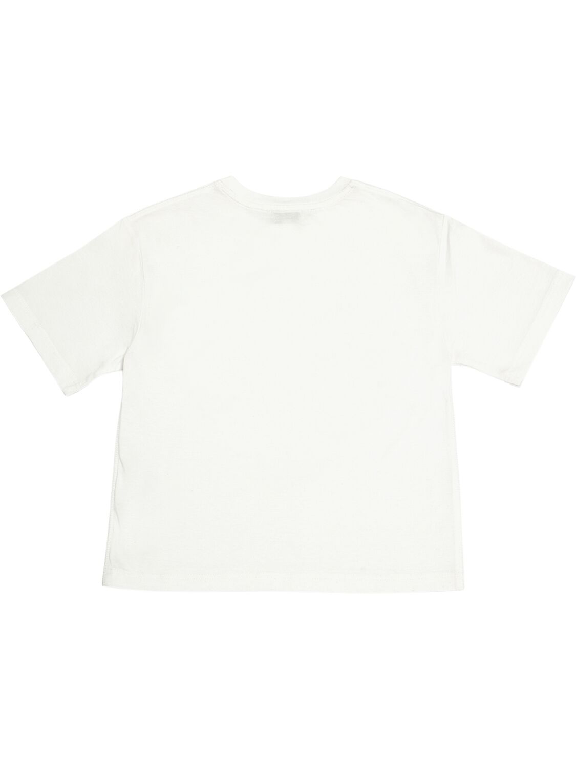 Shop Marc Jacobs Big Spray Spot Organic Cotton T-shirt In 화이트,블랙