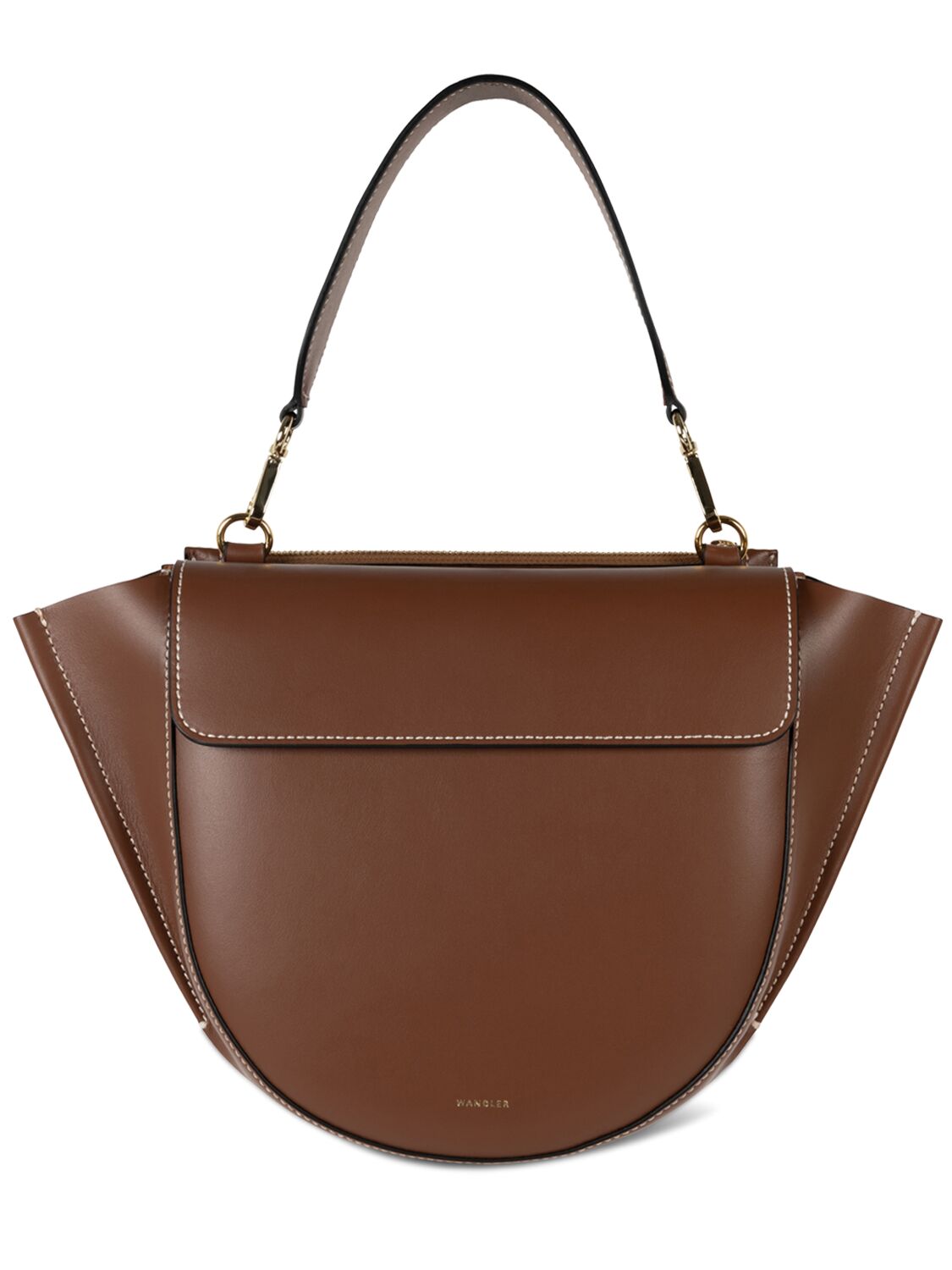 Image of Medium Hortensia Leather Shoulder Bag