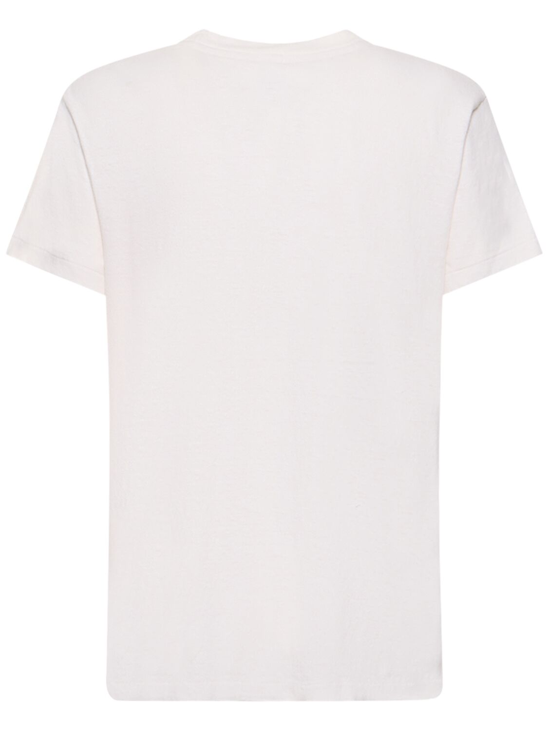 Shop Re/done Woodstock Printed Cotton T-shirt In White