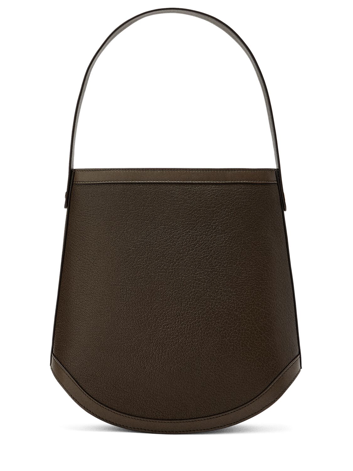 Image of The Large Bucket Leather Shoulder Bag