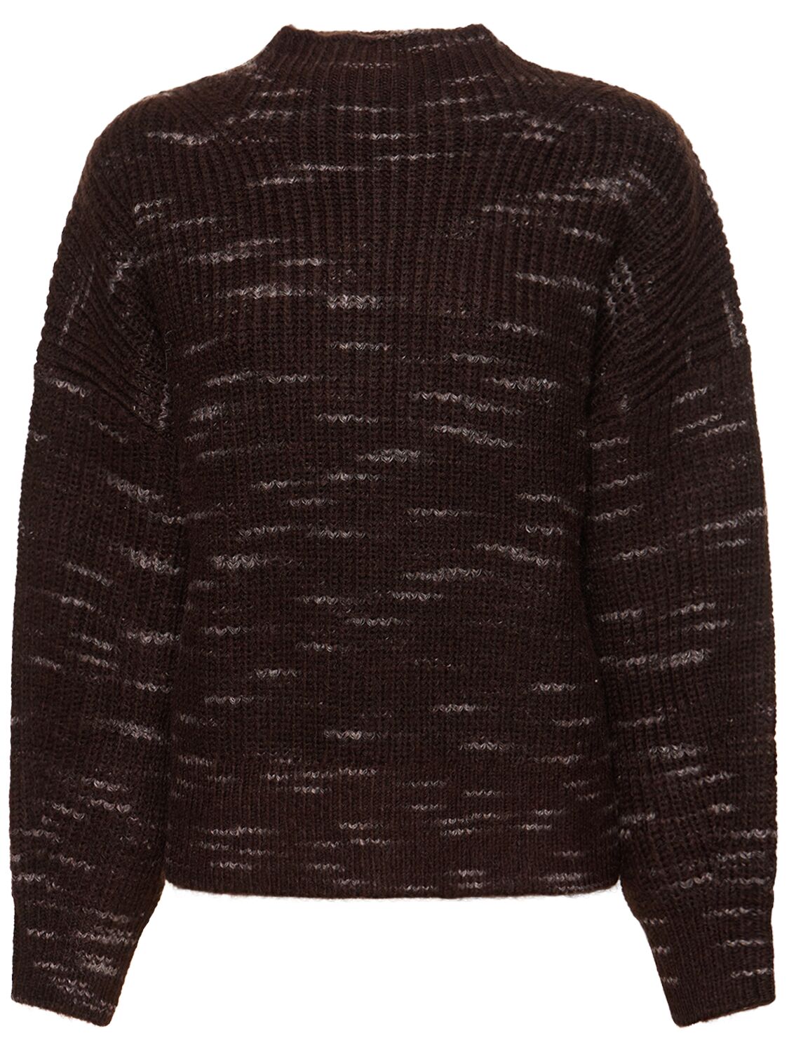 pull-over en maille à col montant albion