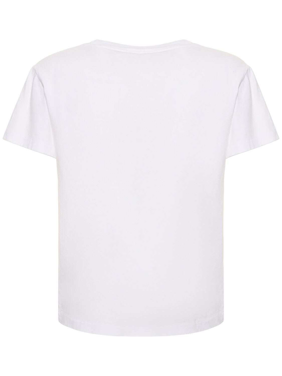 Shop Re/done & Pam Printed Jersey T-shirt In White