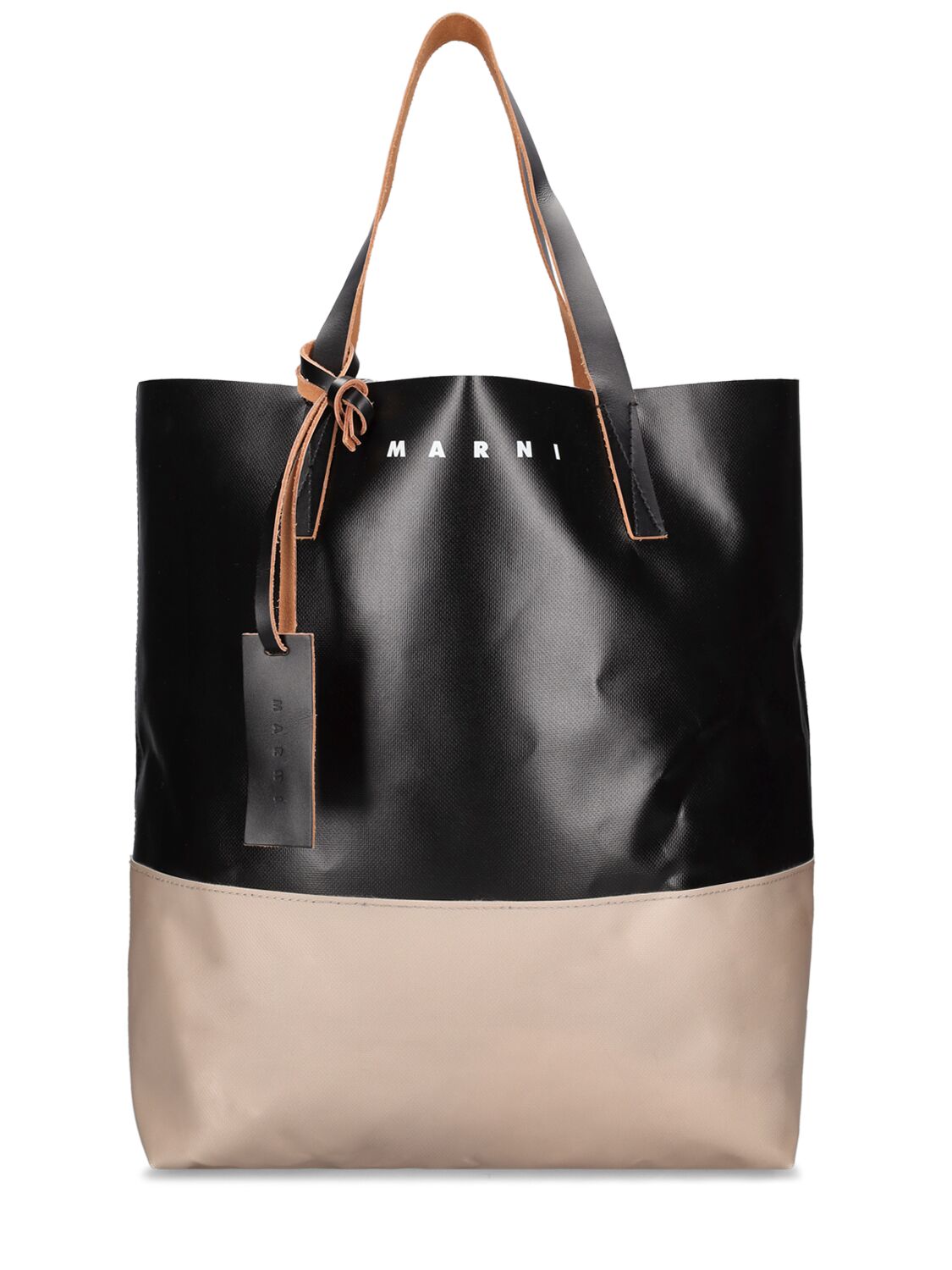Image of Tech & Leather Shopper Tote