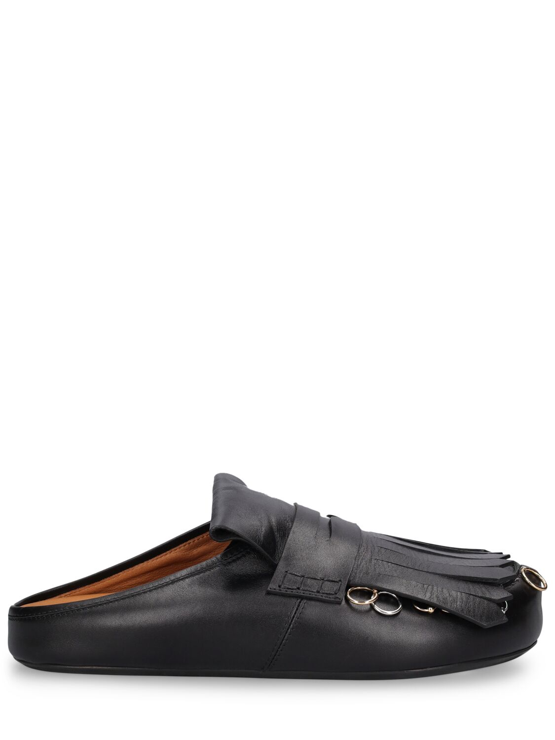 Piercing Leather Loafers