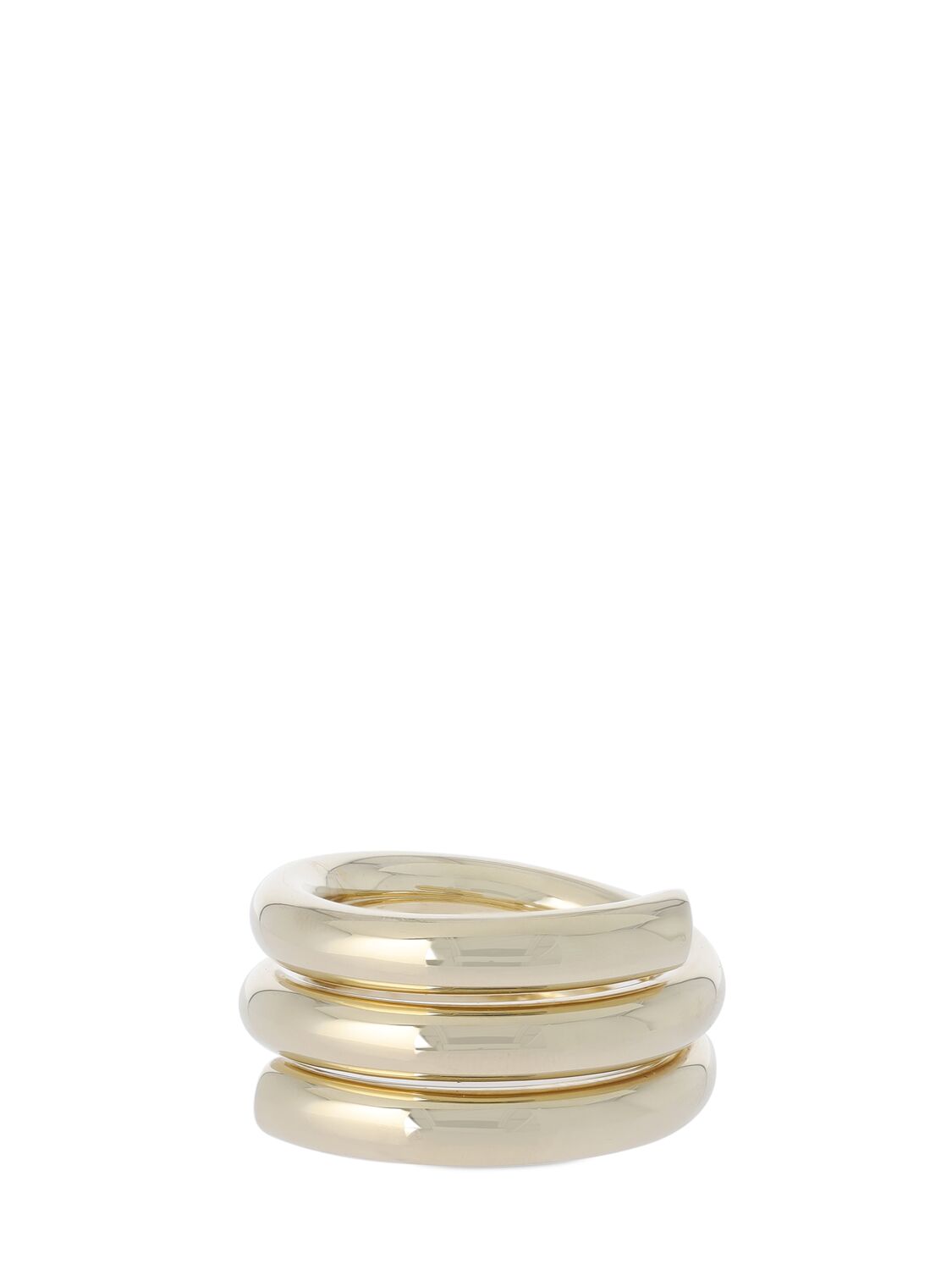 Shop Jennifer Fisher The Lilly Coil Ring In Gold