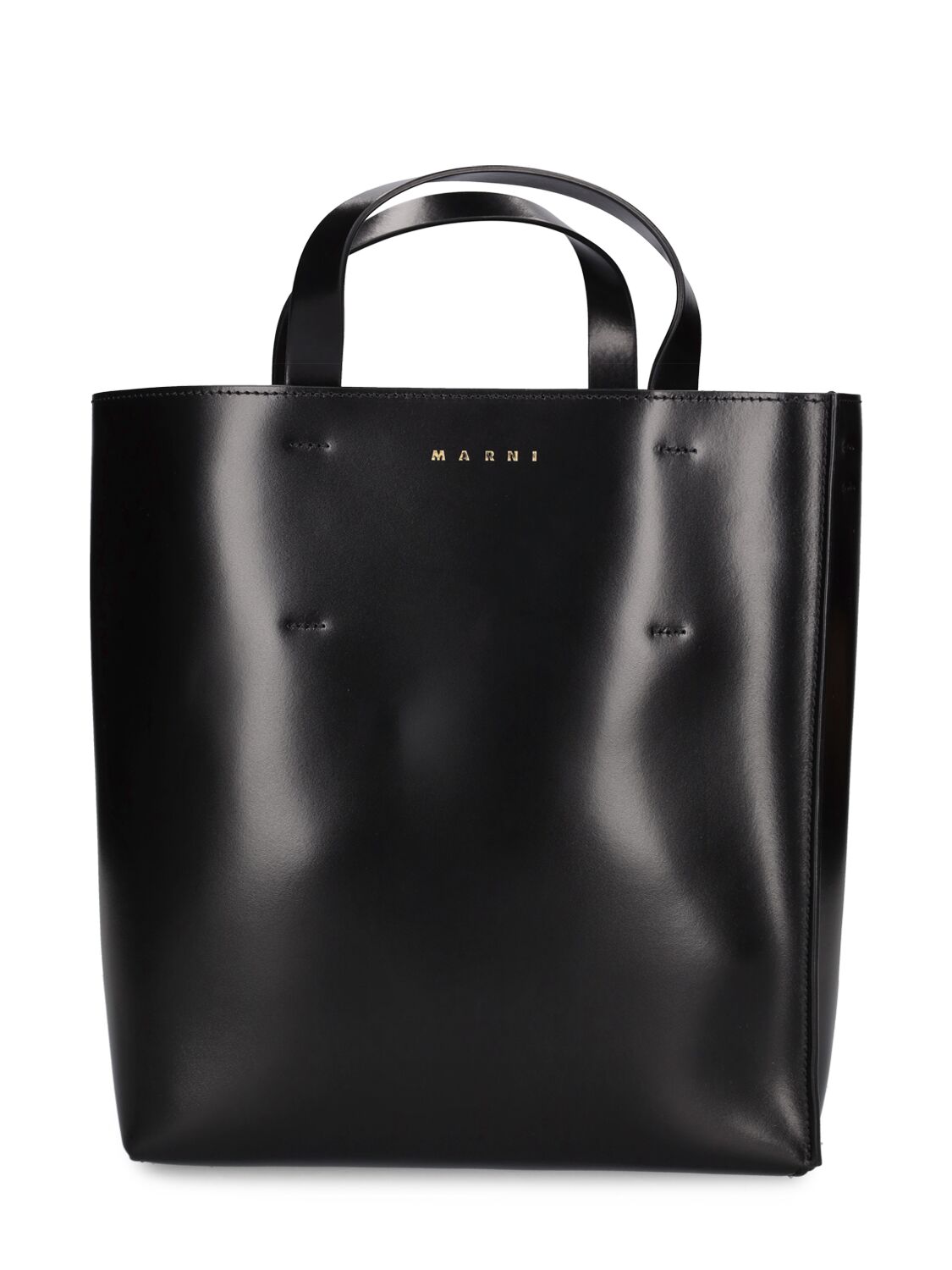 Image of Small Museo Leather Tote Bag