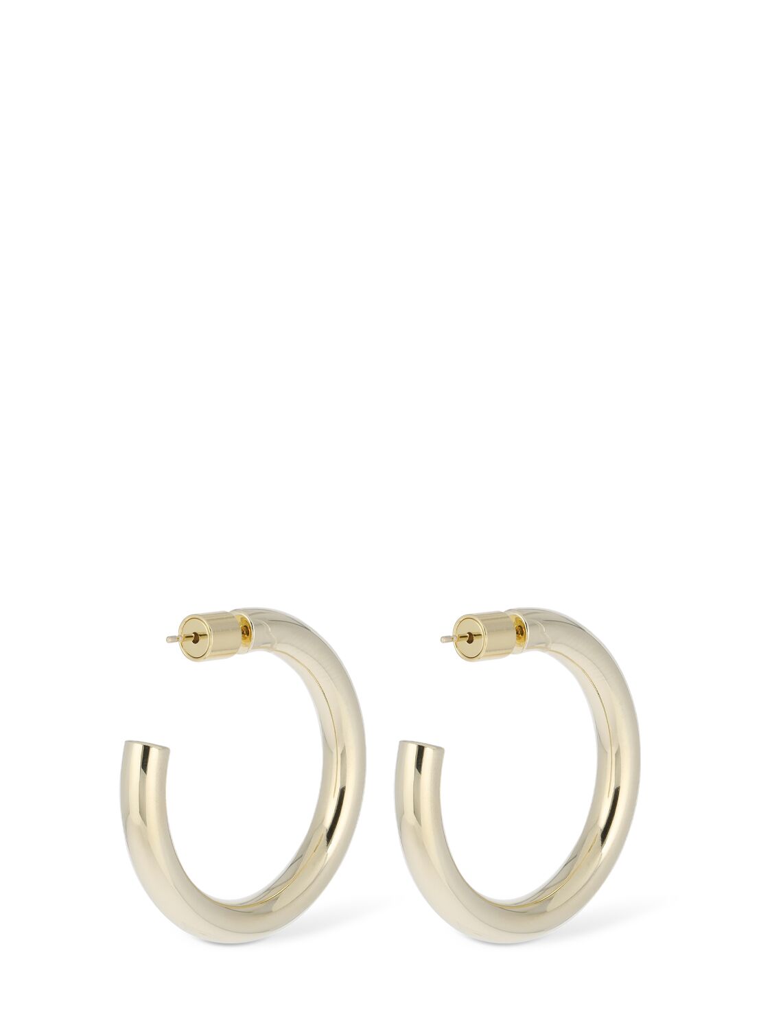 Shop Jennifer Fisher Michelle Mini Hoop Earrings In Gold