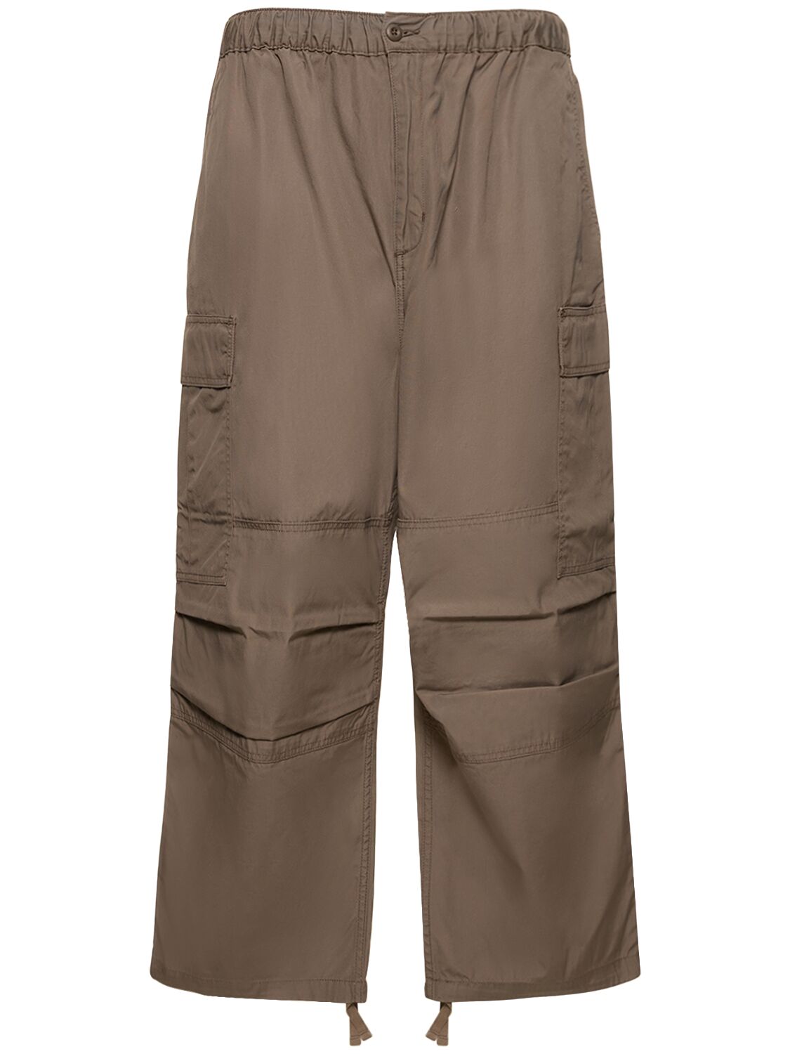 Carhartt Jet Rinsed Cotton Cargo Pants In Barista Rinsed