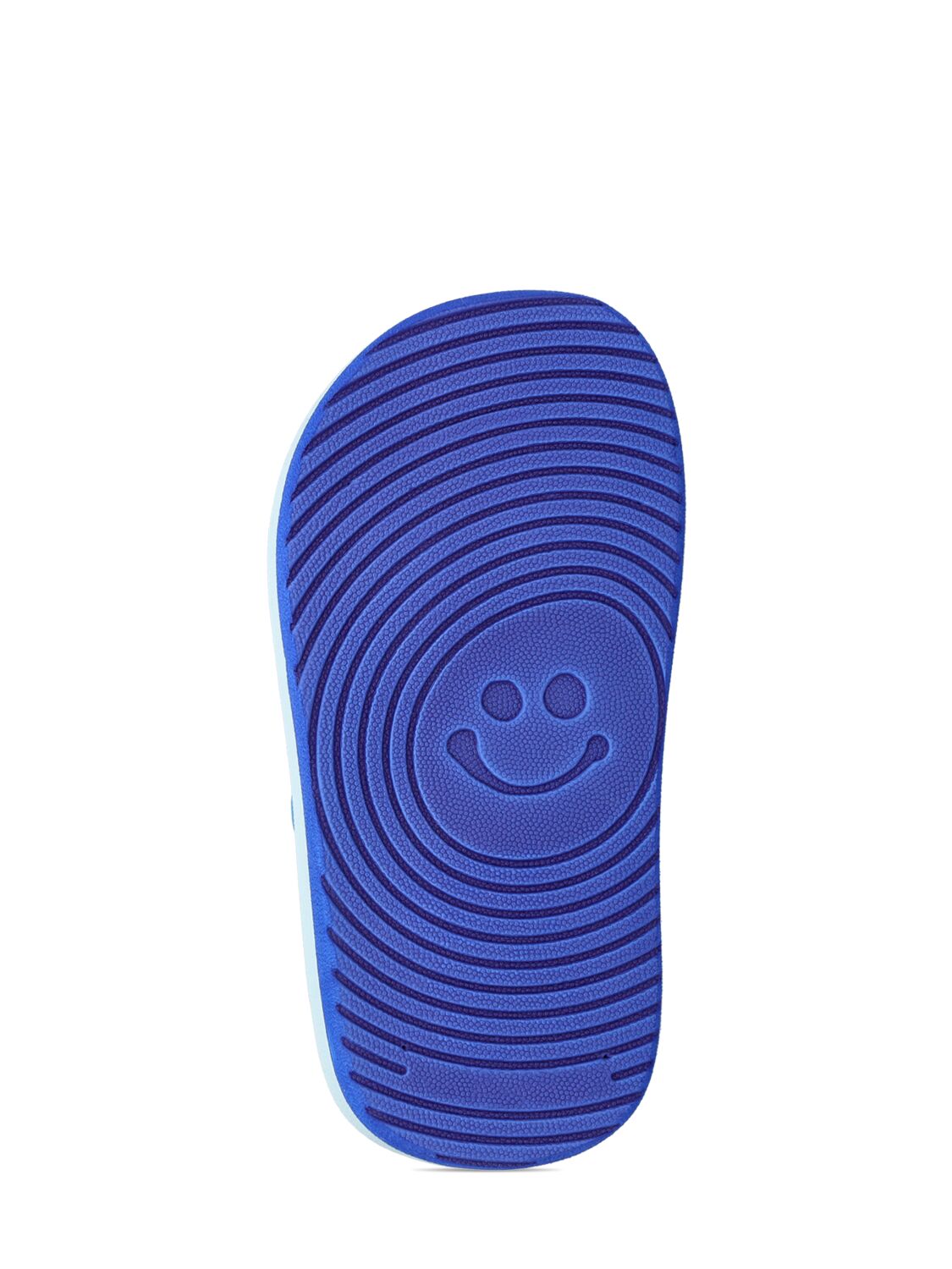 Shop Molo Logo Sandals In Blue
