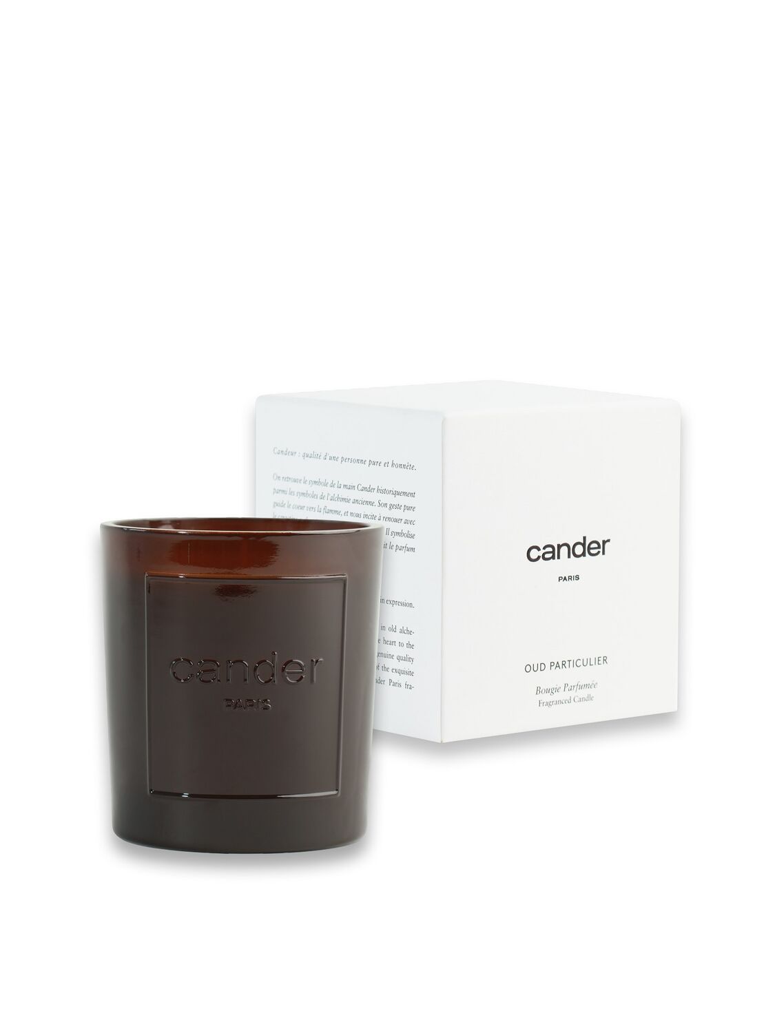 Shop Cander Paris Oud Particulier Candle In Brown