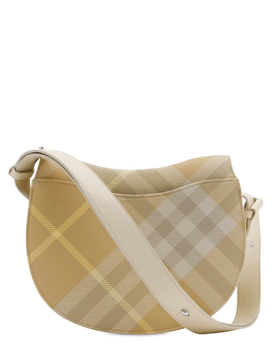 Shop Burberry Medium Rocking Horse Shoulder Bag In Flax