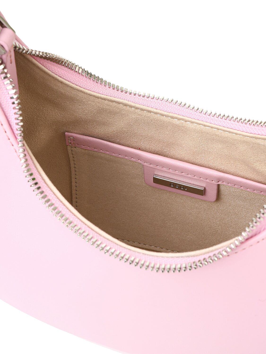 Shop Osoi Mini Toni Leather Top Handle Bag In Baby Pink