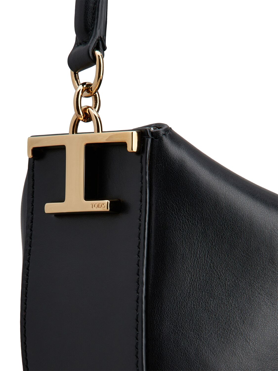 TOD'S Small Tst Hobo Zip Leather Bag | Smart Closet