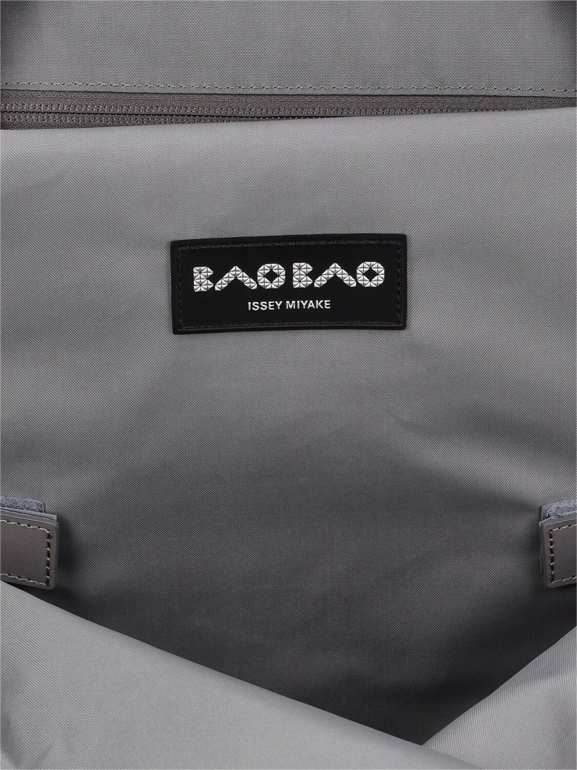 Shop Bao Bao Issey Miyake Liner One Tone Backpack In Grey