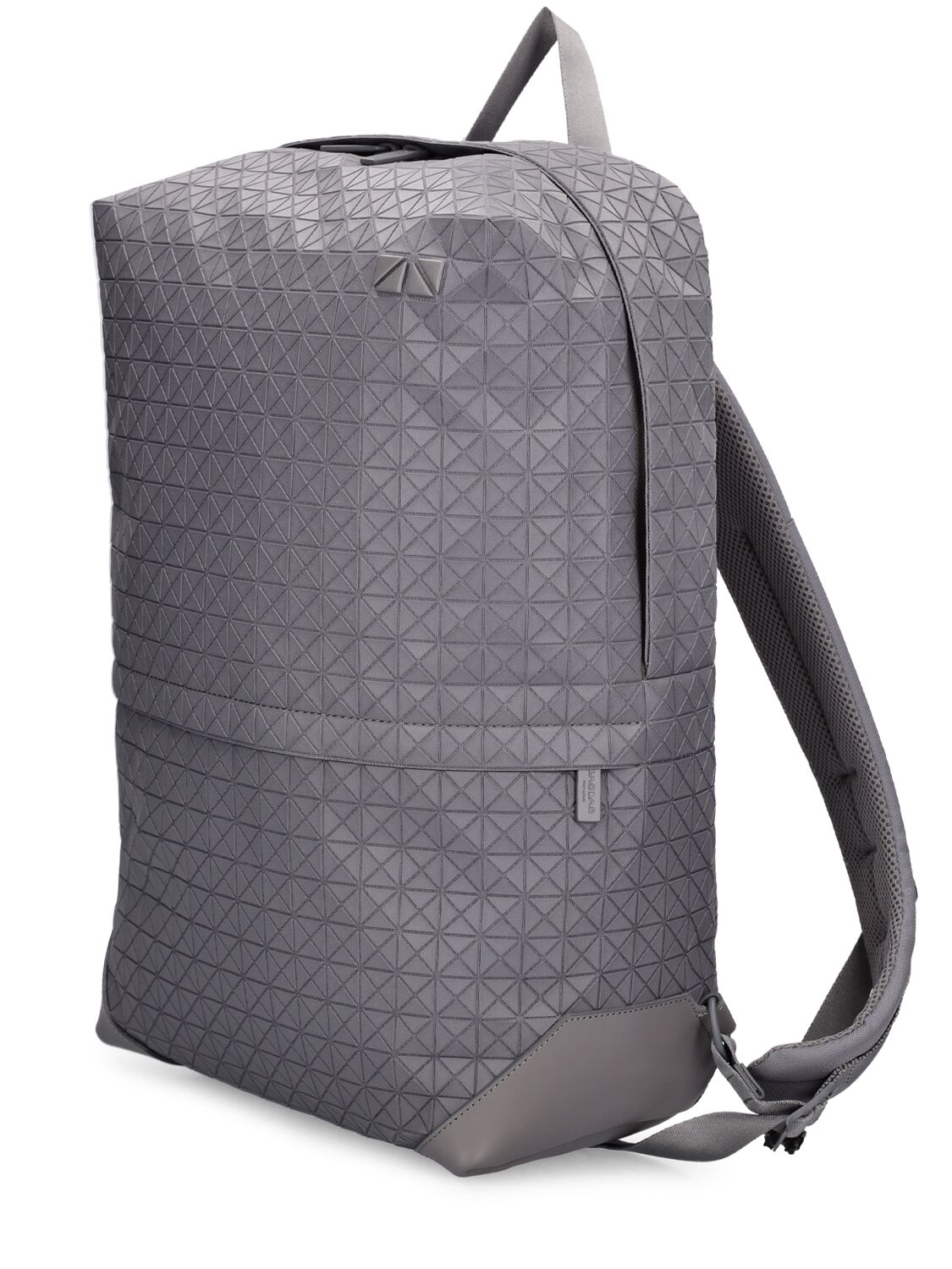 Shop Bao Bao Issey Miyake Liner One Tone Backpack In Grey