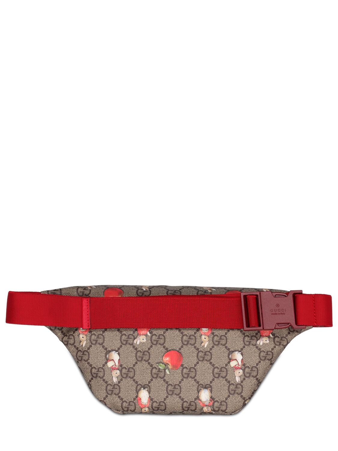 Shop Gucci Gg Supreme Belt Bag In Ebony,multi