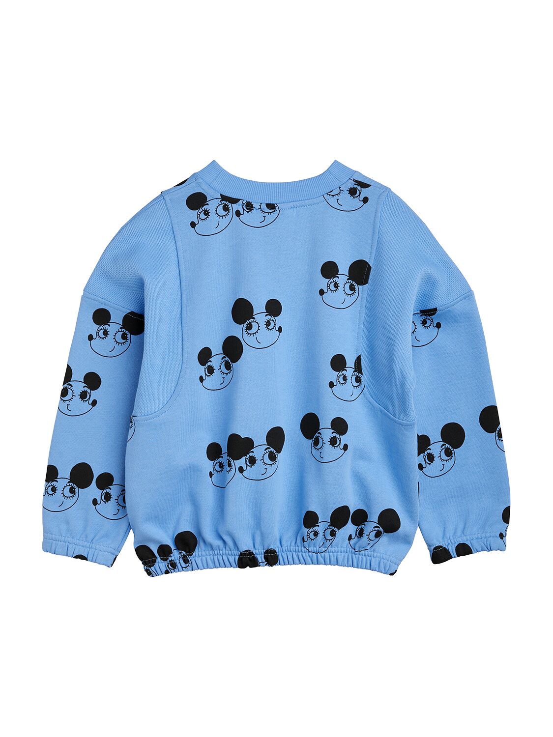 Shop Mini Rodini Ritzrats Print Organic Cotton Sweatshirt In Blue