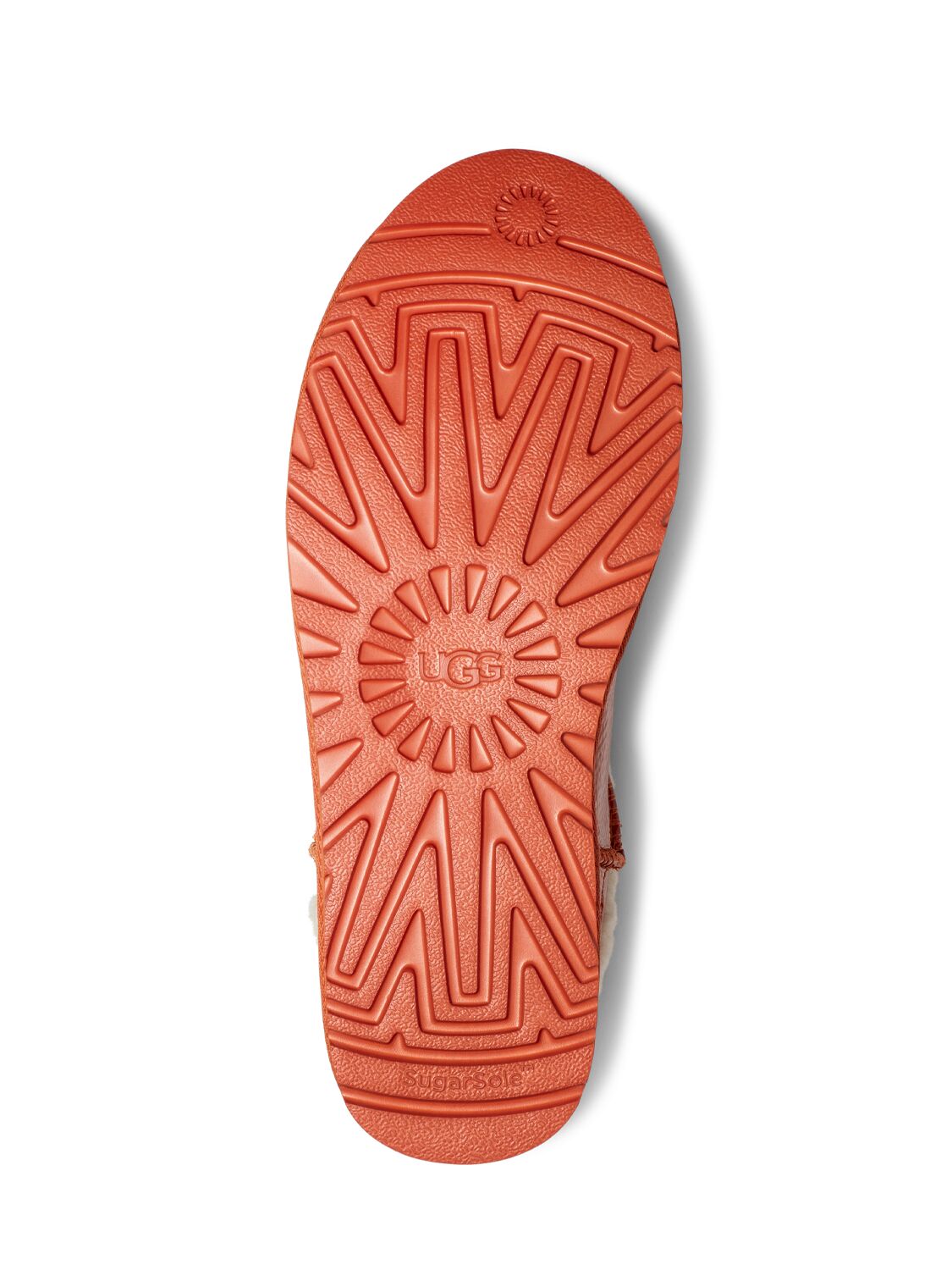 Shop Ugg X Telfar 10mm Telfar Mini Crinkled Patent Boots In Spicy Pumpkin