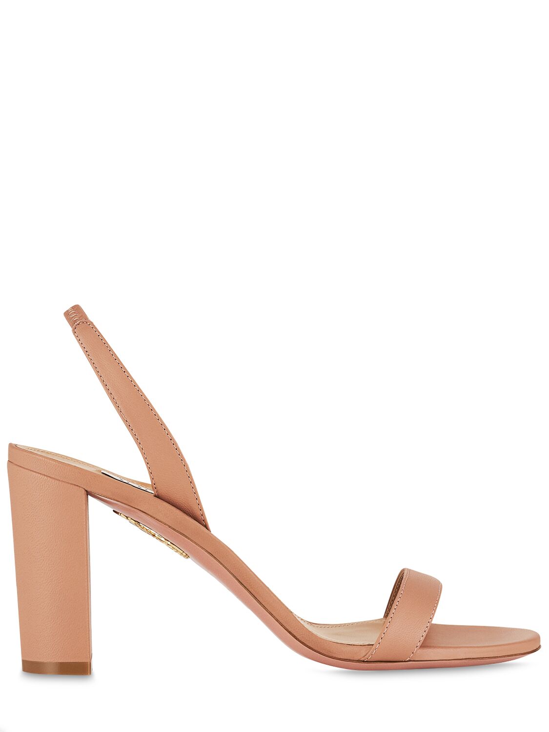 Image of 85mm So Nude Leather Sandals